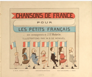 Chansons de France pour les petits enfants, 1884 Bibliothèque de Toulouse (Rosalis)