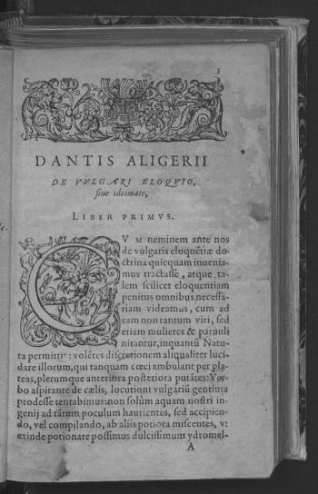 De vulgari eloquentia,  éd. 1577